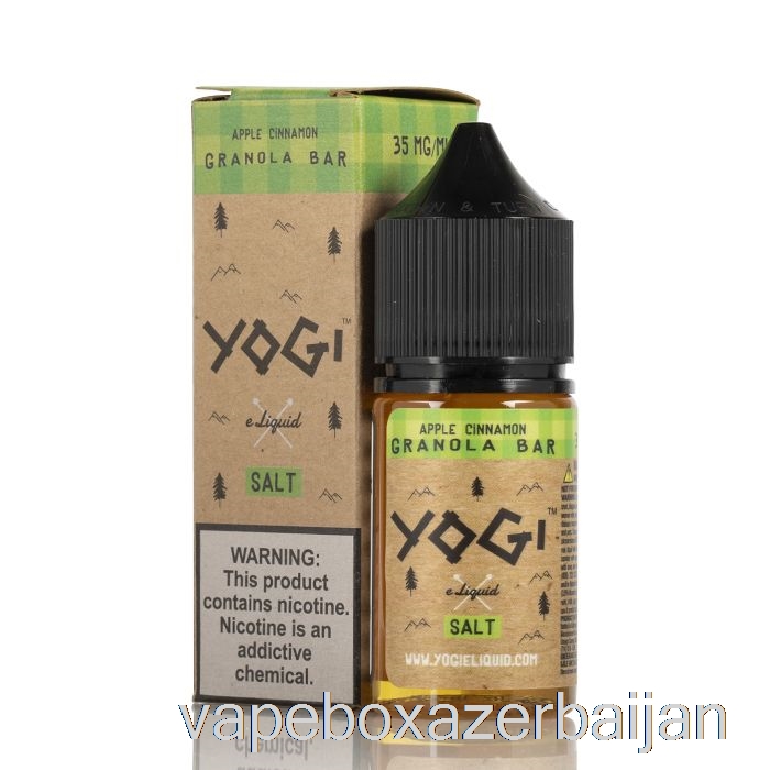 Vape Smoke Apple Cinnamon Granola Bar - Yogi SALTS E-Liquid - 30mL 35mg